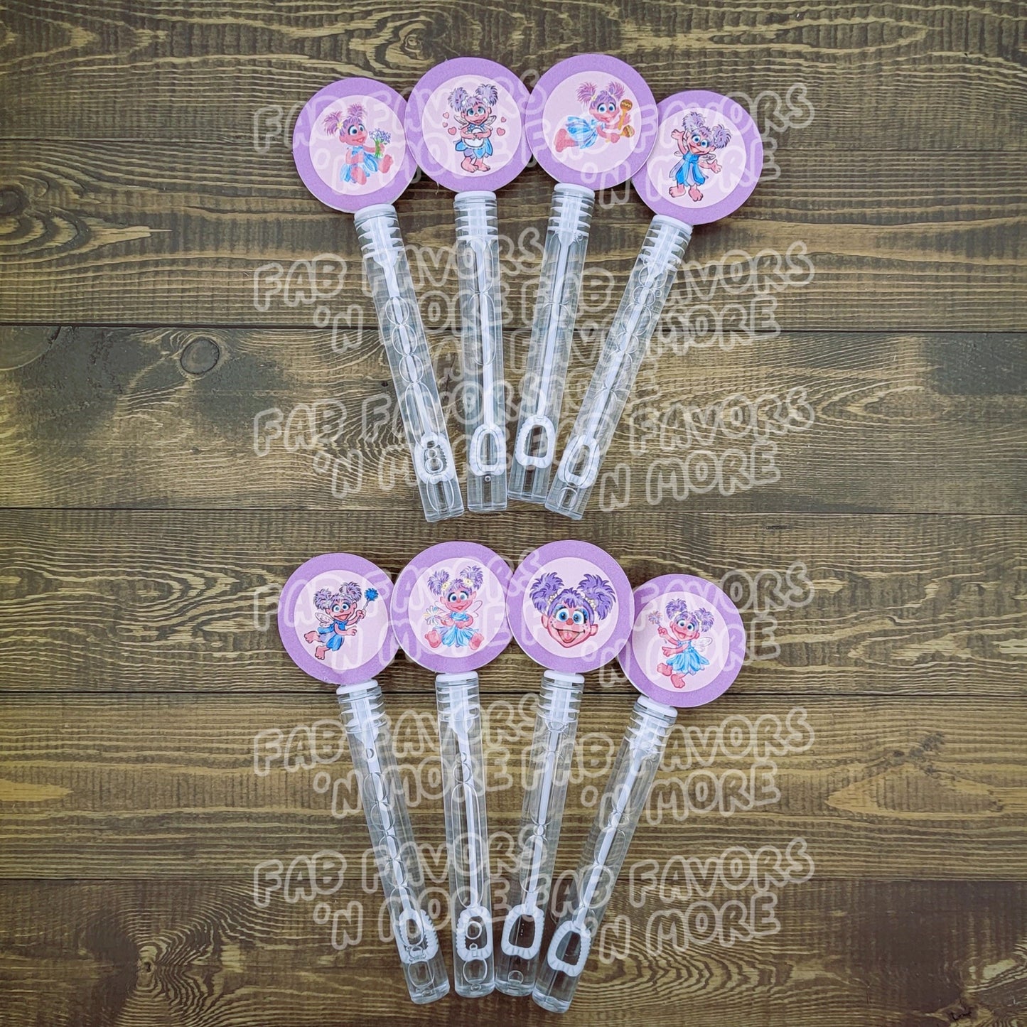 Street Monsters Pink Fairy Party Favors Bubble Wands Party Favor