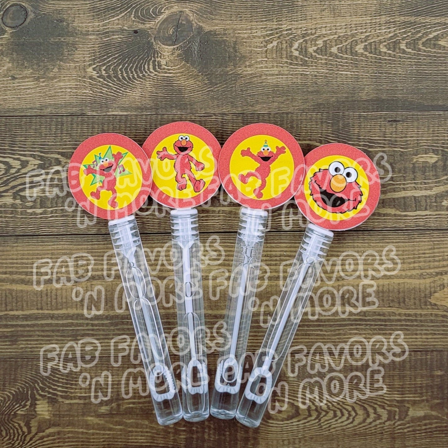 Street Monsters Red Monster Party Favors Bubble Wands Party Favor