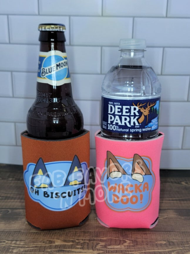Bluey Koozie Can Coolers