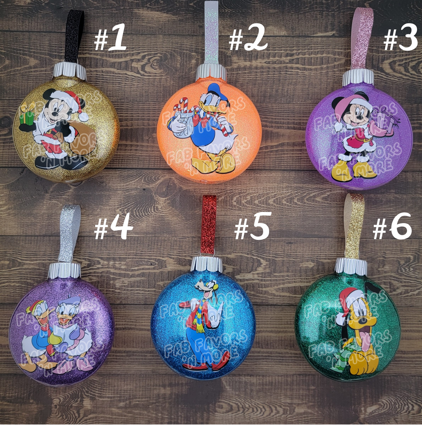 Mickey Mouse Christmas Ornaments