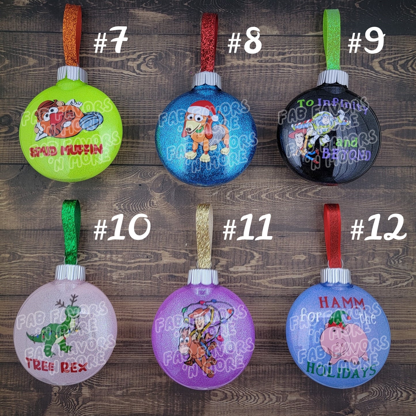 Toy Story Christmas Ornaments